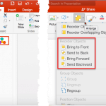 Reorder Shapes in PowerPoint