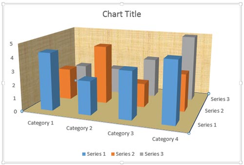 Format Walls and Floor of 3D Charts in PowerPoint