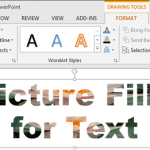Picture Fills for Text in PowerPoint