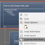 Duplicate Slide Masters in PowerPoint