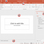 Interface in PowerPoint