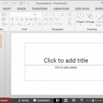 Themes Basics: Display Theme Name in PowerPoint