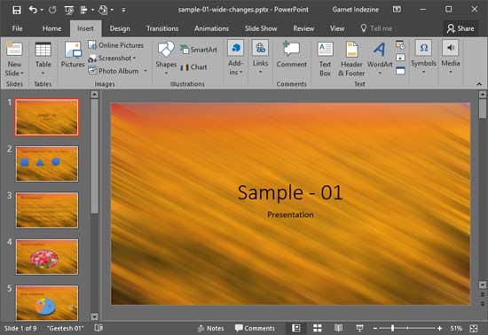 Picture Fills for Slide Backgrounds in PowerPoint