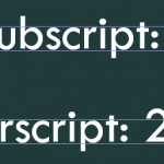 Symbols: Add Subscript and Superscript to Text in PowerPoint