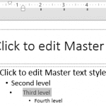 Indents and Markers: Tweak Bullets With First Line Indent Marker in PowerPoint