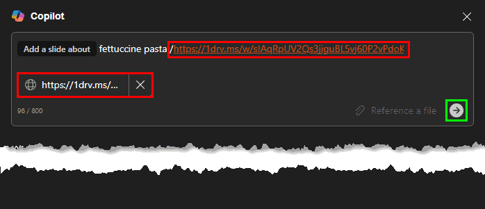 Inserting a New Slide with Copilot in PowerPoint