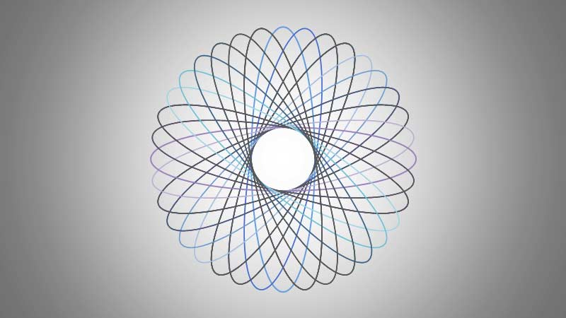 Spirographs in PowerPoint
