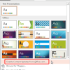 Missing Themes in PowerPoint